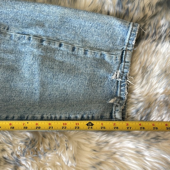 Lovervet High Rise Barrel Jeans Women’s 30/11 Light Wash Baggy Loose LV1502 Pant - Picture 15 of 16